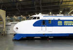 Japanischer Gast in England: Shinkansen-Triebkopf Serie 0 im sehenswerten Eisenbahnmuseum in York.