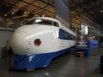  Shinkansen Series '0', oder auch  Bullet Train  aus dem Jahre 1976 der JR-West im National Railway Museum, York.