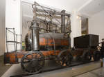 Die Dampflokomotive Puffing Billy im Science Museum London (September 2013)