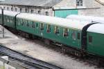 Swanage am 25.07.2010, 1.st Class Mk1-Coach in SR-Green