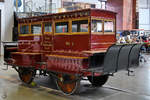 Ein Pferdezugwagen, wie er bis Anfang 1914 bei der North British Railway im Einsatz war.
