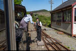 Ffestiniog Railway 'Linda' / Rhiw Goch, 25. Mai 2026'The Quarryman' Porthmadog - Blaenau Ffestiniog
