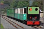Unweit der Talstation der Snowdon Mountain Railway startet die Llanberis Lake Railway.