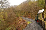 Die Vale of Rheidol Bahn in Wales.