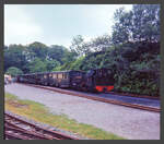 Die Vale of Rheidol Bahn in Wales.
