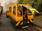 Die Vale of Rheidol Bahn in Wales.