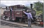 Rangiermanver in Porthmadog (14.08.2011)