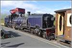 Eine wunderschne Lok, die Garratt Class 16 der South African Railways in Rhyd Ddu, nicht mehr in Natal, sondern jetzt in Wales im Einsatz.