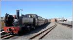 Vale of Rheidol Railway Aberystwyth to Devils Bridge mit Lok Great Western Nr 8 in Aberystwyth.