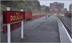 Douglas oder Doolish (auf Manx-glisch) ist Ausgangspunkt der Schmalspurdampfbahn nach Port Erin, der letzten verbliebenen Strecke von ehemals vier Linien. (10.08.2011)