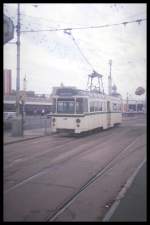 Wagen 680 der Strassenbahn Blackpool.