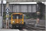 Ein Zug der Wirralline von Liverpool endet hier in Chester. 508 139 von Mersey Rail fhrt elektrisch mit dritter Schiene. (14.08.2011)