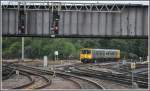 Im 15Minuten Takt verkehren dir Zge der Wirralline von Merseyrail zwischen Liverpool und Chester. 508 111 fhrt in Chester ein. (16.08.2011)