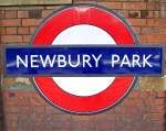  This is Newbury Park . Gelegen an der Central Line, 18.3.010.