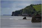 Ein CrossCountry von Newcastle nach Plymouth unterwegs zwischen Dawlish und Teignmouth.