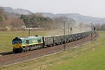 BRLL PB 08 (266 002-9) unterwegs für Freightliner bei Harrbach 25.3.2022