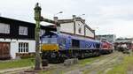 Beacon Rail Class 66, P 18, 9280 1266 022-3 D-BRLL zu Gast beim Eisenbahnfest im BW Gera am 29.4.2023