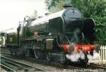 Schnellzuglok der SR class Schools 4-4-0 Baujahr 1930. Eingestellt bei der Blue Bell Railway in Sheffield Park. Die SR baute noch 1930 40 Zweikuppler fr den Expressdienst. 











