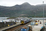 Exklusive Lage des Bahnhofs Kyle of Lochalsh: Heutzutage mit einfacher Gleisanlage.