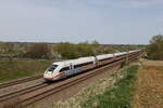 412 043 aus Ingolstadt kommend am 7. April 2024 bei Vierkirchen.