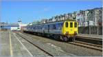 Der NIR Diesltriebwagen 8457 steht in Portrush. Stündlich pendelt er zwischen Portrush und dem etwa vier Meilen entfernten Coleraine, wo leider nur zweistündlich Anschluss nach Belfast und Derry besteht.
19. Sept 2007 