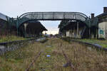 Blick auf den alten Bahnhof in Tuam.