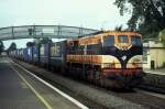 IERLAND sep 2008 Kildare LOC 072 met container trein NORFOLKLINE