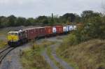 IERLAND sep 2011 PORTARLINGTON LOC 073 met container trein uit GALWAY