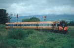 IERLAND sep 2003 Limerick junction LOC 124 met personen trein
