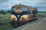 IERLAND sep 2003 Limerick junction LOC 186 bij het opnieuw kop maken voor de terug reis naar Limerick