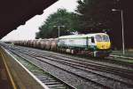 ierland sep 2006 limerick junction LOC No 216  met cement wagons ZIE OOK guterwagen