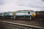 ierland september 2006 limerick junction LOC No 228 met OUD LOGO