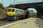 IERLAND sep 2008 Kildare LOC 226 als opduwloc stuurpost 4001 aan kop
