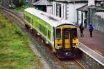 ierland september 2007 cloughjordan station TREINSTEL 2709+2710  klaar voor vertrek