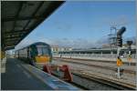 Der Dieseltriebzug 22 320 in Dublin Heuston.