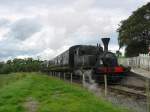 Zug des Eisenbahnmuseums von Downpatrick mit Lok 3 (ex Comlucht Suicre Eireann Nr.