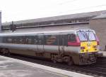 Steuerwagen 9001 am Ende eines Enterprice-Zuges nach Belfast/ Nordirland verlt am 17.02.2005 den Bahnhof Dublin-Connolly.