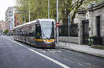 LUAS  4012 in Marlborough Street, Dublin.