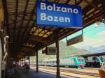 Bahnhof Bolzano/Bozen.