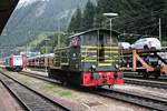 Nachschuss am 03.07.2018 auf D 245 6020, als diese die 185 665-7 zuvor im Bahnhof von Brennero wieder Richtung Österreich drückte.