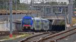 Ein Triebzug der Baureihe 426 verlässt am 23.05.2018  den Bahnhof Roma Ostiense in Richtung Roma Tiburtina.