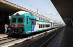 Hier R12203 von Roma Termini nach Nettuno, dieser Zug stand am 14.7.2011 in Roma Termini.