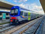 Trenitalia ViValto Steuerwagen in Torino Porta Nuova, 27.07.2022.