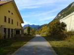 Blick auf den ehemaligen Bahnhof Laglesie S.