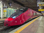 NTV Italo ETR 575 12 nach Milano Centrale im Tiefbahnhof von Bologna Centrale, 15.06.2026.