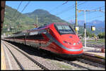 ETR 404620-0 fährt in Bozen am 18.09.2025 um 14.45 Uhr nach Rom ab.