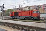 Ein der wenigen zu sehenden Loks war die interessante Dinazzano Pò Diesellok G 2200-33 (92 83 2200 033-4 I-DPO), welche in Milano Centrale stand.