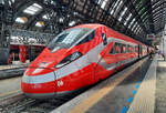 Dieser Rote Pfeil (Frecciarossa) brachte uns von Mailand in den S�den.