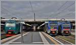 ALe 426/506 25, 29 und 88 in Roma Ostiense.