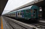 Hier R7235 von Roma Termini nach Velletri, dieser Zug stand am 24.12.2014 in Roma Termini.